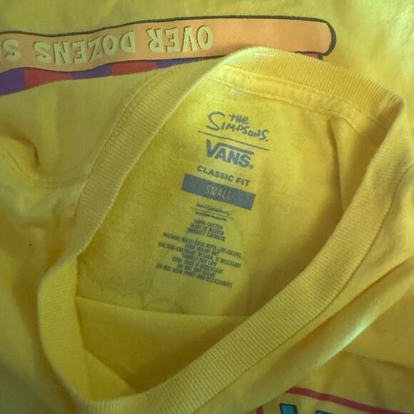 The Simpsons Krusty Burger Long Sleeve Shirt Vans Classic Fit small - Picture 4 of 7